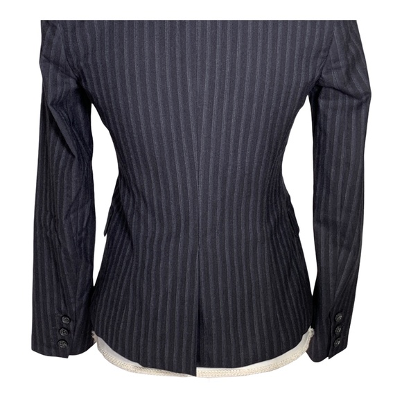 Theory blazer suit jacket button wool blend work 0 - Picture 6 of 11